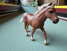 Schleich 2018 Classic Pony Figure Chestnut Stallion Gelding Toy Farm 42481 Horse picture