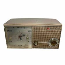 Vintage Bulova alarm clock Am Radio  Works picture