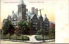 Postcard Public High School in East St. Louis, Illinois picture