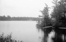 1910 Loon Lake, Adirondack Mountains, NY Vintage Old Photo 11