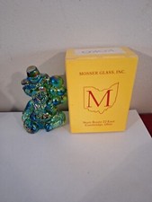 Mosser Carnival Glass Balloon Clown Figurine 