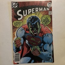 Superman #317 1977 Iconic Neal Adams Kryptonite Poisoning Cover Key Issue picture