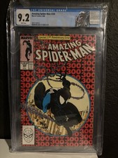 Marvel The Amazing Spider-Man #300 CGC 9.2 1st Printing 1988 Venom picture