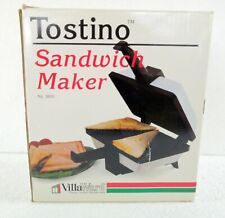 Villaware 3800 Tostino Sandwhich Maker - Rare White Color picture