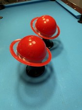 Antique Houze Style Saturn Lamps Pair picture