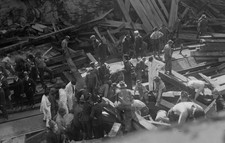 7th Avenue subway cave-in New York City September 22 1915 Old Photo 3 picture