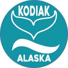 4x4 Circle Kodiak Alaska Whale Sticker Animal Watching Decal Vehicle Stickers picture