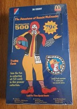 1996 McDonald's The Adventures of Ronald McDonald Trading Card Hobby Box Sealed picture