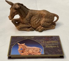 Vintage Fontanini Nativity Resting Donkey Depose Italy 306 1983 Christmas  Decor picture