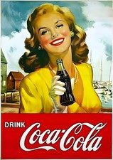 Coca Cola Vintage Advertisement Poster Premium Photo Art Print 4 Sizes #10 picture