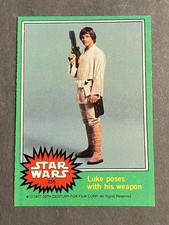 👍🔥🤯1977 Topps Star Wars Green #255 Luke Centered Exceptional Condition picture