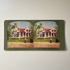 The Minnesota State Building Peculiar Architecture Antique Stereoview Card 5H6-6 picture