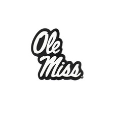 Ole Miss Script Plastic 3D Car Emblem Badge Decal 1pc picture