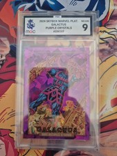 2024 Skybox Marvel Masterpieces '92 Platinum Purple Crystals #30 Galactics Mgc 9 picture