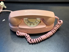 Vintage 1960 Western Electric 701B Pink Princess Rotary Telephone picture