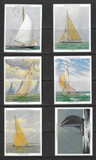 Players 1938 RACING YACHTS set cigarette cards picture