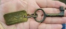 Sally's House Of Pleasure Brass Fob And Key picture