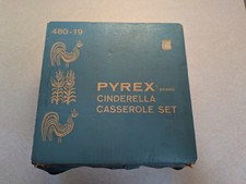 Vintage New in Box Pyrex Brand Cinderella Casserole Set 480-19 picture