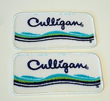 Lot of 2 Vintage Culligan Water Softener filtration systems Patch New NOS 1980s picture