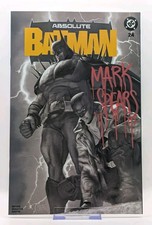 ABSOLUTE BATMAN #24 MARK SPEARS EXCLUSIVE SIGNED BLACK & WHITE VARIANT LTD 1000 picture