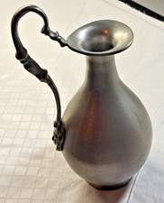 VTG German Pewter Pitcher by Zinn aus dem Hunsrück F07F picture