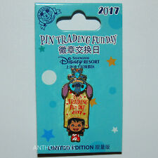 Disney Pin Shanghai SHDL 2017 Pin Trading Fun day Stitch Lilo LE600 New on Card picture