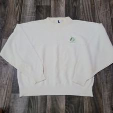 Vintage 90s Velva Sheen Girl Scouts Sweater Womens Large (Stains) picture