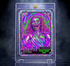Fright Flix - Fright Night Amy *UNDEAD* Holo Card Fan Made Print *MINT* Signed picture