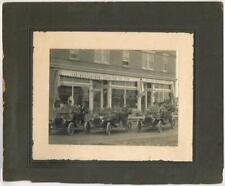 S15, 528-12, 1910s, Cabinet Card, 3 Ford Model T's w/Passengers in N. Battleford picture