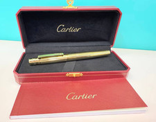 Cartier Santos de Cartier Gold Design Rollerball Pen Luxury Writing Pen with Box picture