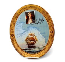 Captain James Cook Bicentennial 1778-1978 Tray Vintage 13