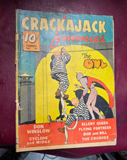 CRACKAJACK FUNNIES #42 1941 THE OWL DON WINSLOW RARE GOLDEN AGE COMICS picture
