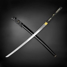 Musashi Go Rin No Sho Hand Forged 1060 Carbon Steel Samurai Katana Sword picture