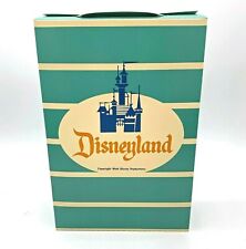 Disneyland Retro Souvenir Paper Popcorn Blue and White Striped Box picture