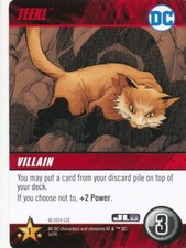 TEEKL DC Comics Deck Building Game card JUSTICE LEAGUE DARK picture