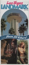 Vintage Landmark Hotel Las Vegas Casino Travel Brochure Above All Others Tower picture