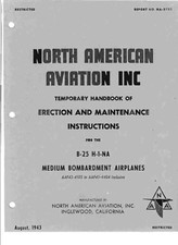 730 Page 1943 B-25 MITCHELL H-1-NA Erection Maintenance Instruction Manual on CD picture