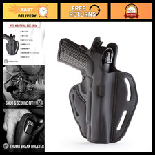 1791 Gunleather Thumb Break 1911 Holster, Fits 1911 with 4