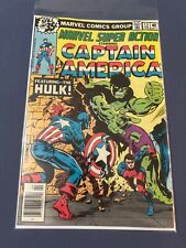 Marvel Super Action #12 Captain America featuring HULK Marvel Comics FN/FN+ picture