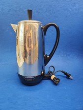 Vintage Farberware Superfast Electric Coffee Percolator 134B 2-4Cup TESTED Works picture