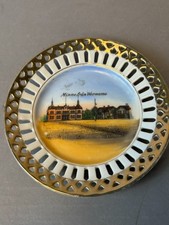 #97J Antique Minne frain Wenamo 1900s Souvenir China Memory Plate picture