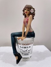 Pavilion Gift Company Hiccup - October Girls Trick and Treat - Sexy Shot Glass picture