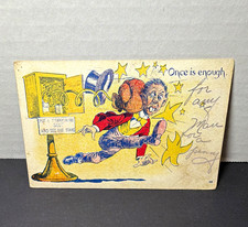 1907 Divided Black Humor Postcard Posted Stamped 