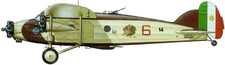Ca-101 Caproni Transport Airplane Desktop Kiln Dry Wood Model  picture