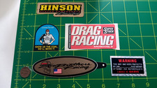 X5 SMALL RACING LOT PARTS Sticker / Decal  ORIGINAL OLD STOCK VINTAGE picture