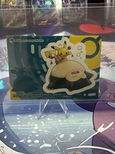 Snorlax Pikachu Pokemon Center ONLINE Sticker 2021 Japanese From Japan picture