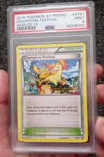 PSA 9 Champions Festival XY91 STAFF 2015 Pokémon Worlds Championship  picture