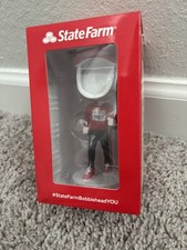 STATE FARM Company Marathon Runner Bobble Head YOU Photograph picture