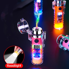 Waterproof Electric Lighter Dual Arc Plasma Flameless Windproof USB Rechargeable picture