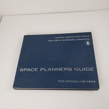 Vintage 1965 USAF Space Planners Guide Air Force Systems Command Book Overlays picture